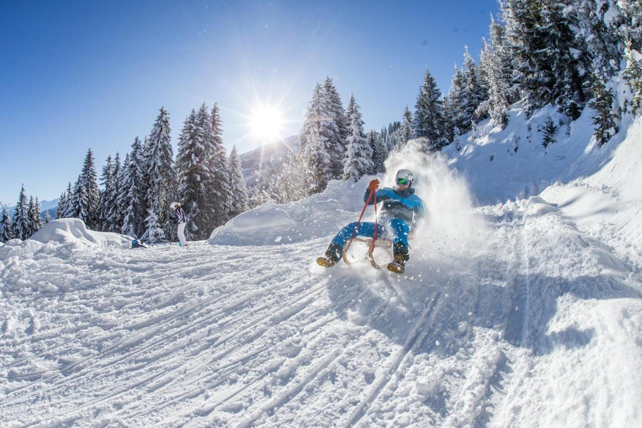 Hotel Almhof Hochfugen Bagian luar foto
